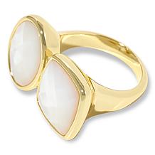 Connie Craig Carroll Jewelry Lydia Mother-of-Pearl Two-Stone Ring