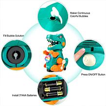 Contixo Dinosaur Bubble Machine Toy