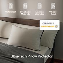 Coop Sleep Goods Ultra-Tech Crescent King Pillow Protector