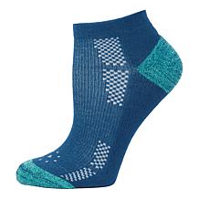Copper Life 4-pack Medium-Compression EcoWick Ankle Socks