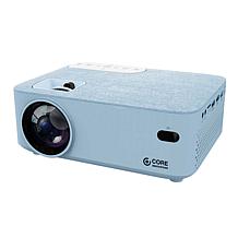 Core Innovations Projector with Remote, Screen and 2 BT Speakers