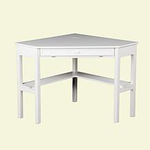 Corner Computer Desk - White