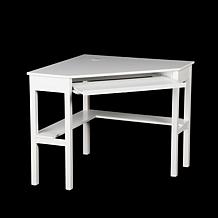 Corner Computer Desk - White