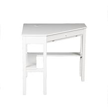 Corner Computer Desk - White
