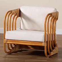 Corsa Bohemian Rattan Arm Chair with Cushions