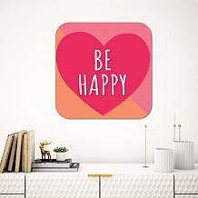 Courtside Market 12"x12" Be Happy Candy Hearts ArtBoard