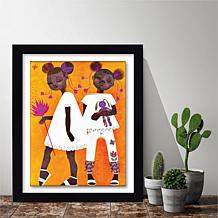 Courtside Market 8x10 Framed Wall Art - Reflections The Petite Twins