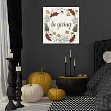 Courtside Market Be Giving 16"x16" Canvas Wall Art