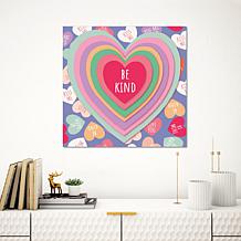 Courtside Market Be Kind 24x24 Canvas Wall Art