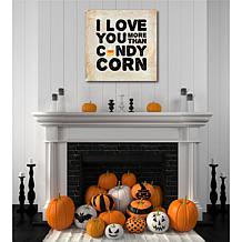 Courtside Market Candy Corn 16"x16" Canvas Wall Art