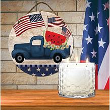 Courtside Market Celebrate 250 13.5oz Citronella Candle & Artboard Set