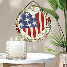 Courtside Market Celebrate 250 13.5oz Citronella Candle & Artboard Set