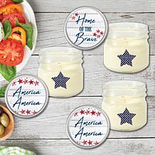 Courtside Market Celebrate 250 Brave 4 oz Citronella Candle Set