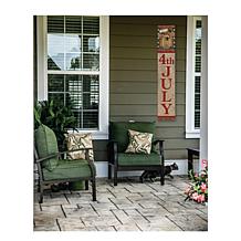 Courtside Market Celebrate 250 Liberty Mason 7x40" Wooden Artboard