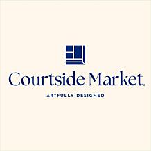 Courtside Market Celebrate 250 Red Truck 12x12" Artboard with Twine