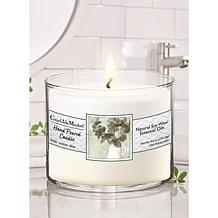 Courtside Market Eucalyptus Circular Candle Glass - 9.6 oz.