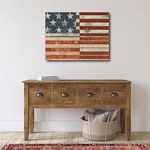 Courtside Market Flag of Independence 20" x 24" Canvas Wall Art