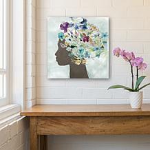 Courtside Market Flower Power Beauty II Canvas Wall Art - 30" x 30"