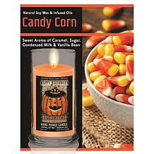 Courtside Market Halloween Jack O' Lantern Candy Corn Soy Wax Candle