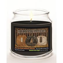 Courtside Market Halloween Quilted Pumpkins Green Apple Soy Wax Candle
