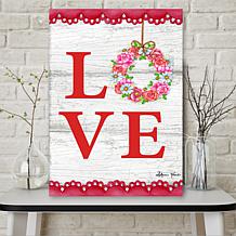 Courtside Market Love Valentine 18x26 Canvas Wall Art
