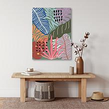 Courtside Market Paradise Pop I Canvas Wall Art - 12" x 18"