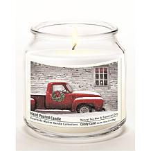 Courtside Market Soy Candle w/ Essential Oils + Lid- Red Pick-Up Truck