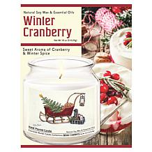 Courtside Market Soy Candle w/ Essential Oils + Lid - Santa's Sleigh