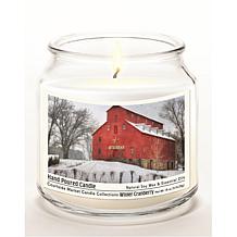 Courtside Market Soy Candle w/ Essential Oils + Lid - Snow At The Farm
