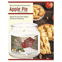 Courtside Market Soy Candle w/ Essential Oils + Lid-Winter at the Barn