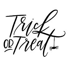 Courtside Market Trick or Treat 36" x 36" Decal