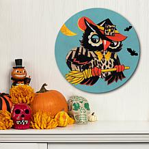 Courtside Market Trick or Treat 8"x8" Circular Board
