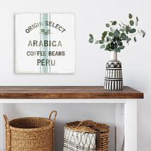 Courtside Market Wake Me Up Coffee 16x16 Gallery-Wrapped Canvas