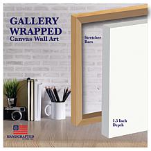 Courtside Market Waves Canvas Wall Art - 12" x 18"