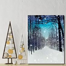 Courtside Market Winter Wonderland 20x24 Canvas Wall Art