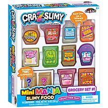 Cra-Z-Art: Slimy Mini Mania Slimy Food, 10 Scented Slimes