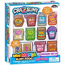 Cra-Z-Art: Slimy Mini Mania Slimy Food, 10 Scented Slimes