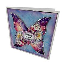 Craft Buddy Butterfly Cards and Envelopes - Set of 32