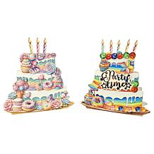 Craft Buddy Celebration Cake Cards 16-Pack