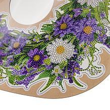 Craft Buddy Crystal Art 14.5" Spring Wreath Kit