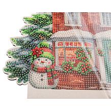 Craft Buddy Crystal Art 3D Scene Mistletoe Lane