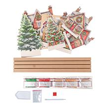 Craft Buddy Crystal Art 3D Scene Mistletoe Lane