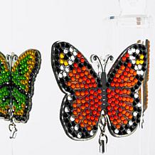 Craft Buddy Crystal Art Butterfly Wind Chime Kit