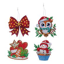 Craft Buddy Crystal Art Christmas Decorations and Tags