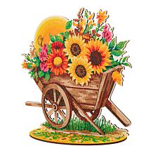 Craft Buddy Crystal Art Sunflower Wagon Kit