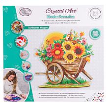 Craft Buddy Crystal Art Sunflower Wagon Kit