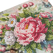 Craft Buddy Crystal Art Vintage Floral Card Set