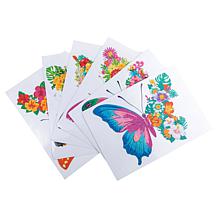 Craft Buddy Crystal Art Wall Stickers - Butterflies