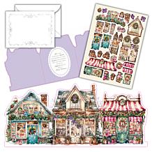 Craft Buddy Sweet Village Papercrafting Holiday Card