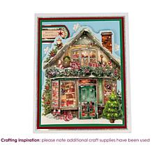 Craft Buddy Sweet Village Papercrafting Holiday Card